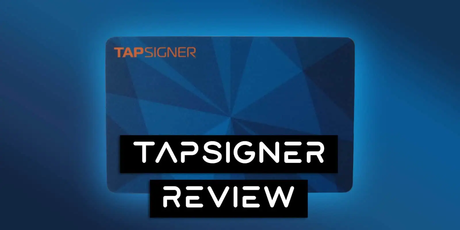 TAPSIGNER