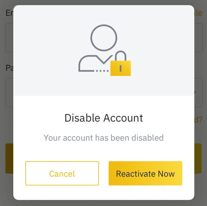 Binance-Account-Disabled