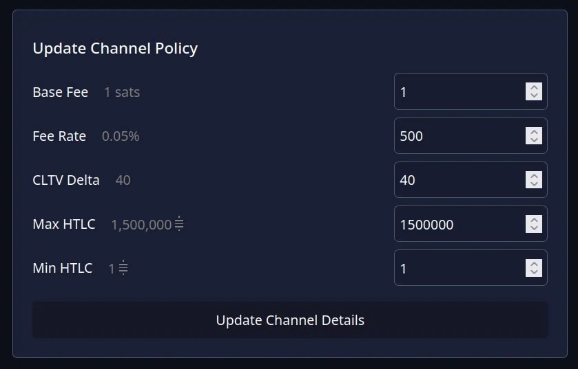 Lightning-Channel-Fees